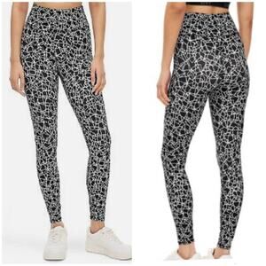 Diane Von Furstenberg X Target Abstract Print High Rise XXS Leggins Actiwear